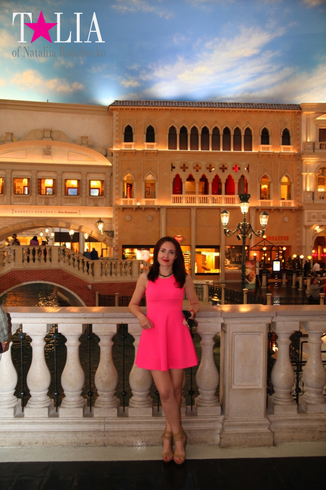 Каналы Венеции в отеле The Venetian в Лас Вегасе, Невада, США